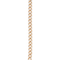 18&#x22; White &#x26; Gold Enamel Curb Chain by Bead Landing&#x2122;